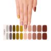 Marca: NOOVES. Imagen: Army-Chic_14.jpg. NOOVES NAILS Láminas de Uñas de Gel Precurado Premium - Army Chic | Multicolor | Tiras De Uñas De Gel semicurado| Pegatinas Uñas Semipermanente en Gel| Gel Nail stickers| Uñas de gel Pegatinas