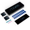 Marca: NOOVES. Imagen: Eaux_Profondes_3d.jpg. NOOVES NAILS Láminas de Uñas de Gel Precurado Premium - Eaux Profondes - Azul | Tiras De Uñas De Gel Semicurado| Pegatinas Uñas Semipermanente en Gel| Gel Nail stickers| Uñas de gel Pegatinas