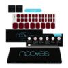 Marca: NOOVES. Imagen: Mezzanote_6.jpg. NOOVES NAILS Láminas de Uñas de Gel Precurado Premium para Pies - Mezzanote - Esmalte en Gel Semipermanente | Diseño de Uñas de Pedicura | Láminas de Uñas Pegatinas de Gel