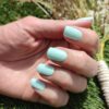 Marca: NOOVES. Imagen: Mint-10.jpg. NOOVES NAILS Láminas de Uñas de Gel Precurado Premium - Mint - Verde | Tiras De Uñas De Gel Semicurado| Pegatinas Uñas Semipermanente en Gel| Gel Nail stickers| Uñas de gel Pegatinas