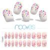Marca: NOOVES. Imagen: Ng200076_6-Party-Time.jpg. NOOVES NAILS Láminas de Uñas de Gel Precurado Premium - Party Time - Multicolor (Multicolor - Art Design) | Tiras De Uñas De Gel semicurado| Pegatinas Uñas Semipermanente en Gel| Gel Nail stickers| Uñas de gel Pegatinas