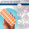 Marca: NOOVES. Imagen: Orange_GlowMesa_de_trabajo_4.jpg. NOOVES NAILS Láminas de Uñas de Gel Precurado Premium - Orange Glow | Naranja | Tiras De Uñas De Gel semicurado| Pegatinas Uñas Semipermanente en Gel| Gel Nail stickers| Uñas de gel Pegatinas