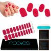 Marca: NOOVES. Imagen: PackRubyGlaze2Mesadetrabajo1.jpg. NOOVES NAILS Láminas de Uñas de Gel Precurado Premium - Ruby Glaze - Rojo | Tiras De Uñas De Gel Semicurado| Pegatinas Uñas Semipermanente en Gel| Gel Nail stickers| Uñas de gel Pegatinas