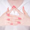Marca: NOOVES. Imagen: Shining_Ruby_P.jpg. NOOVES NAILS Láminas de Uñas de Gel Precurado Premium - Shining Ruby - Rosa | Tiras De Uñas De Gel semicurado| Pegatinas Uñas Semipermanente en Gel| Gel Nail stickers| Uñas de gel Pegatinas