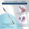 Marca: NOOVES. Imagen: Stick_69649a9d-ab66-42c2-99e2-26b7c6ae4c14.jpg. Starter Kit Beauty Rose|2 Láminas de Uñas de Gel Precurado Premium|Lámpara de uñas UV/LED|Gel Top Coat Glossy|Tiras De Uñas De Gel semicurado|Pegatinas Uñas Semipermanente en Gel|Gel Nail stickers