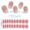 Marca: NOOVES. Imagen: latte_Romance_3.jpg. NOOVES NAILS Láminas de Uñas de Gel Precurado Premium - Latte Romance | Art Design (Marrrón) | Tiras De Uñas De Gel semicurado| Pegatinas Uñas Semipermanente en Gel| Gel Nail stickers| Uñas de gel Pegatinas