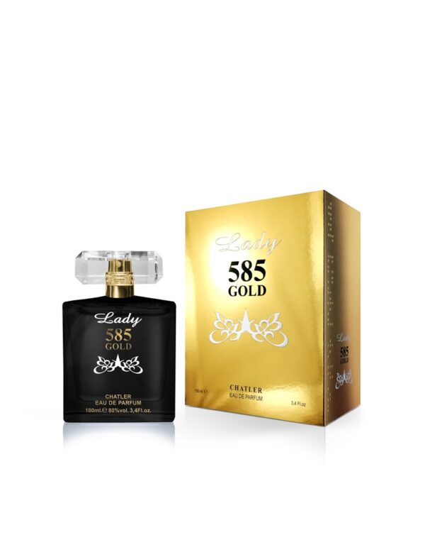 Marca: CHATLER. Imagen: 585-lady-gold-black.jpg. Chatler 585 LADY GOLD BLACK. Perfume para mujer (100ml).