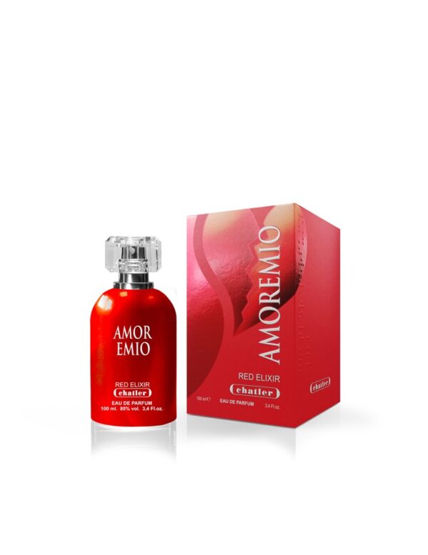Marca: CHATLER. Imagen: amoremio-red-elixir-100-ml.jpg. Chatler AMOREMIO RED ELIXIR. Fragancia para mujer (100 ml).