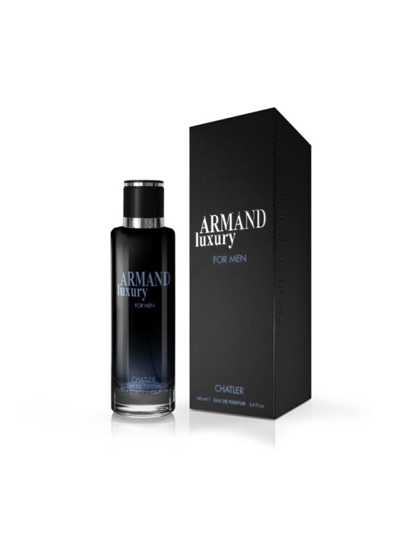Marca: CHATLER. Imagen: chatler-luxury-black-100ml.jpg. Chatler LUXURY BLACK. Fragancia para hombre (100 ml).