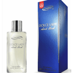 Marca: CHATLER. Imagen: dolce-lady-blush-100ml.png. Chatler DOLCE LADY BLUSH. Fragancia para mujer (100 ml).