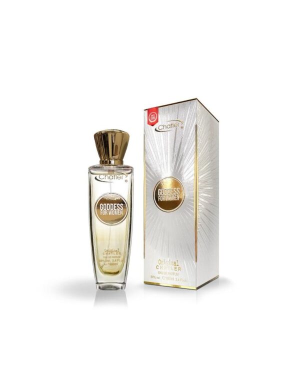 Marca: CHATLER. Imagen: goddess-woman-edp-100-ml.jpg. Chatler GODDESS WOMAN. Eau de Parfum para mujer (100 ml).