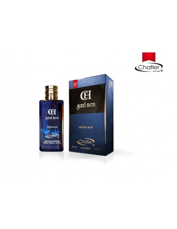 Marca: CHATLER. Imagen: good-men-crystal-blue-1.jpg. Chatler GOOD MEN CRYSTAL BLUE. Perfume para hombre (100ml).