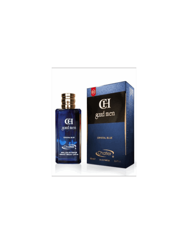 Marca: CHATLER. Imagen: good-men-crystal-blue.png. Chatler GOOD MEN CRYSTAL BLUE. Perfume para hombre (100ml).