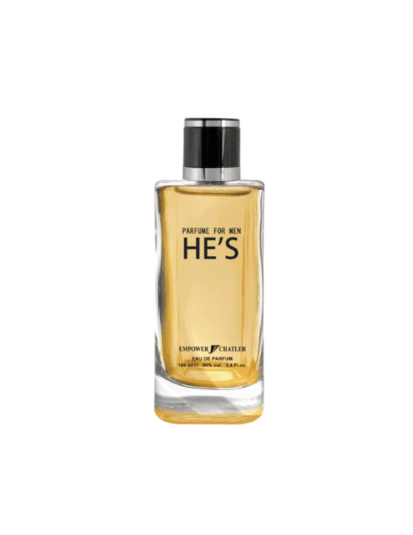 Marca: CHATLER. Imagen: he-is-empower-chatler-1.png. Chatler HE IS EMPOWER. Perfume para hombre (100ml).