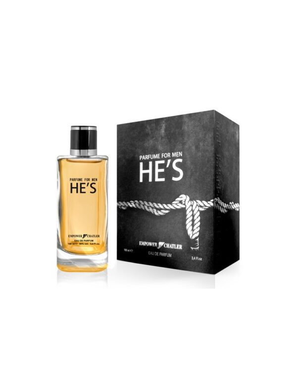 Marca: CHATLER. Imagen: he-is-empower-chatler.jpg. Chatler HE IS EMPOWER. Perfume para hombre (100ml).