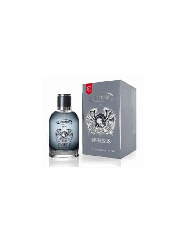 Marca: CHATLER. Imagen: inversus-men-chatler.png. Chatler INVERSUS MEN. Fragancia para hombre (100ml).