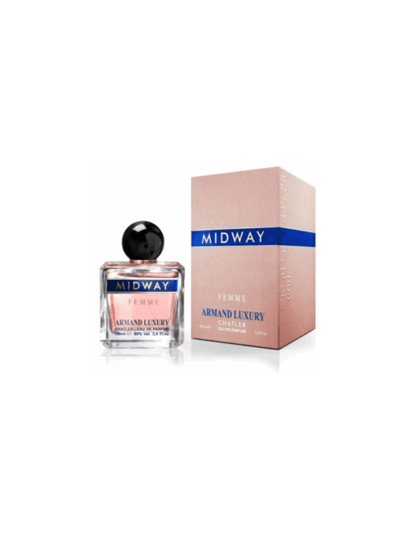 Marca: CHATLER. Imagen: midway-chatler.png. Chatler Armand Luxury MIDWAY. Perfume para mujer (100ml).