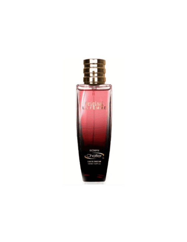 Marca: CHATLER. Imagen: original-la-femme-chatler-1.png. Chatler ORIGINAL LA FEMME. Perfume para mujer (100ml).