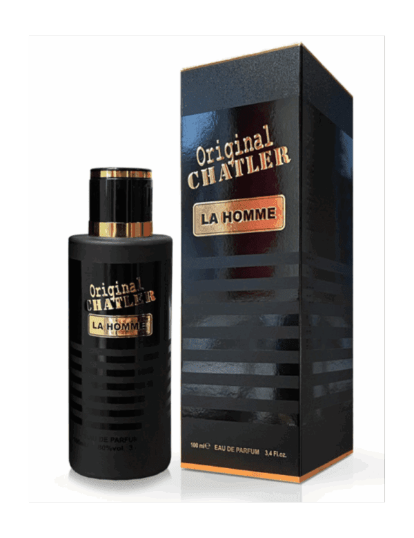 Marca: CHATLER. Imagen: original-la-homme-chatler.png. Chatler ORIGINAL LA HOMME. Perfume para hombre (100ml).