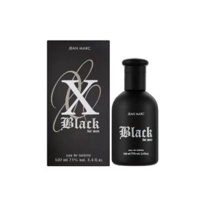 Marca: Jean Marc. Imagen: perfume-jm-x-black-100-ml-jean-marc.jpg. Jean Marc X BLACK. Eau de Toilette para hombre (100 ml).