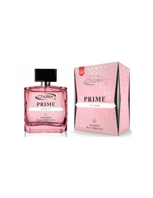 Marca: CHATLER. Imagen: prime-woman-chatler-100-ml.png. Chatler PRIME WOMAN. Eau de Parfum para mujer (100 ml).