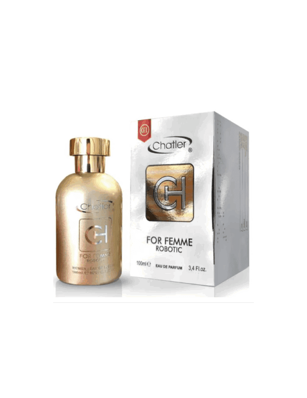 Marca: CHATLER. Imagen: robotic-femme-chatler.png. Chatler ROBOTIC FEMME. Perfume para mujer (100ml).