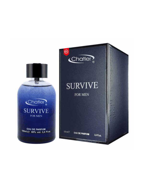 Marca: CHATLER. Imagen: survive-chatler-men.png. Chatler SURVIVE MEN. Fragancia para hombre (100ml).