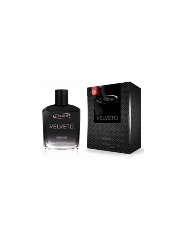 Marca: CHATLER. Imagen: velveto-edp-100ml-chatler.png. Chatler VELVETO. Eau de Parfum para hombre (100 ml).