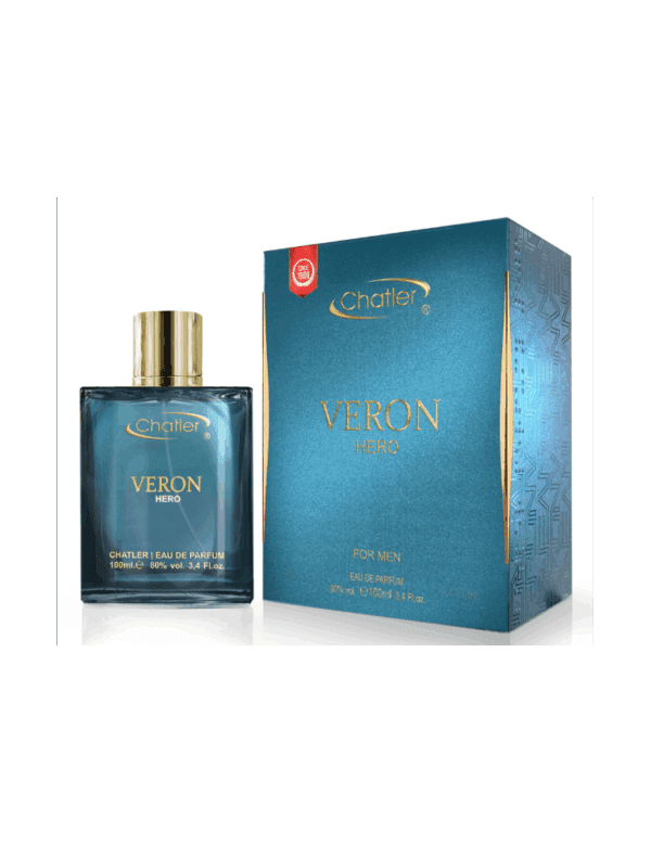 Marca: CHATLER. Imagen: veron-hero-edp-100-ml.png. Chatler VERON HERO EDP. Eau de Parfum para hombre (100ml).