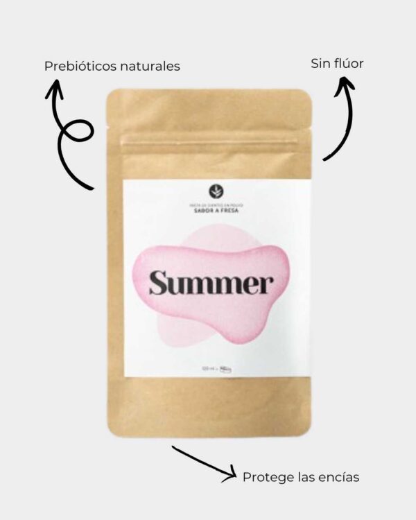 Marca: BANBU. Imagen: 3.Producto_Beneficios1_d6f6ba7d-7c55-4f28-a582-a9fa10cd2849.jpg. Refill Pasta de Dientes en Polvo ECO SUMMER. 120ml.