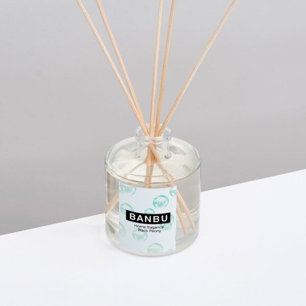 Marca: BANBU. Imagen: AMBIENTADOR_MIKADO_BLACK_PEONY.jpg. Ambientador Mikado Natural Aroma Black Peony