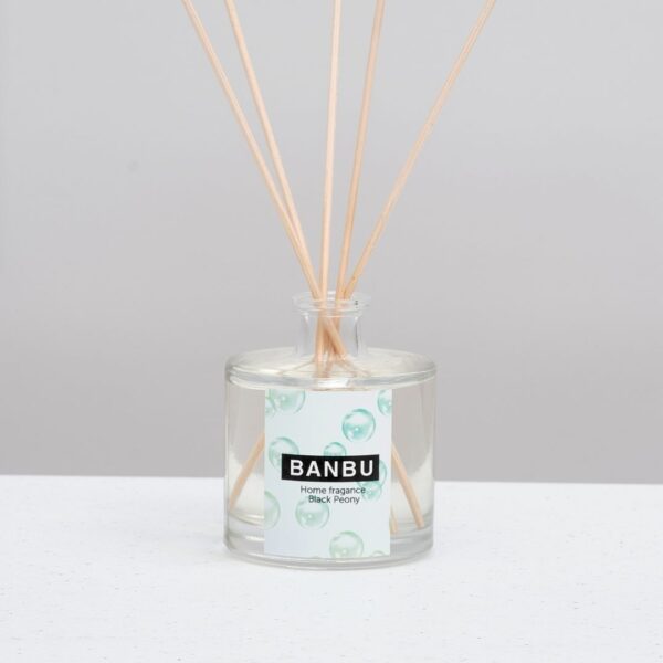 Marca: BANBU. Imagen: AMBIENTADOR_MIKADO_NATURAL_BLACK_PEONY.jpg. Ambientador Mikado Natural Aroma Black Peony