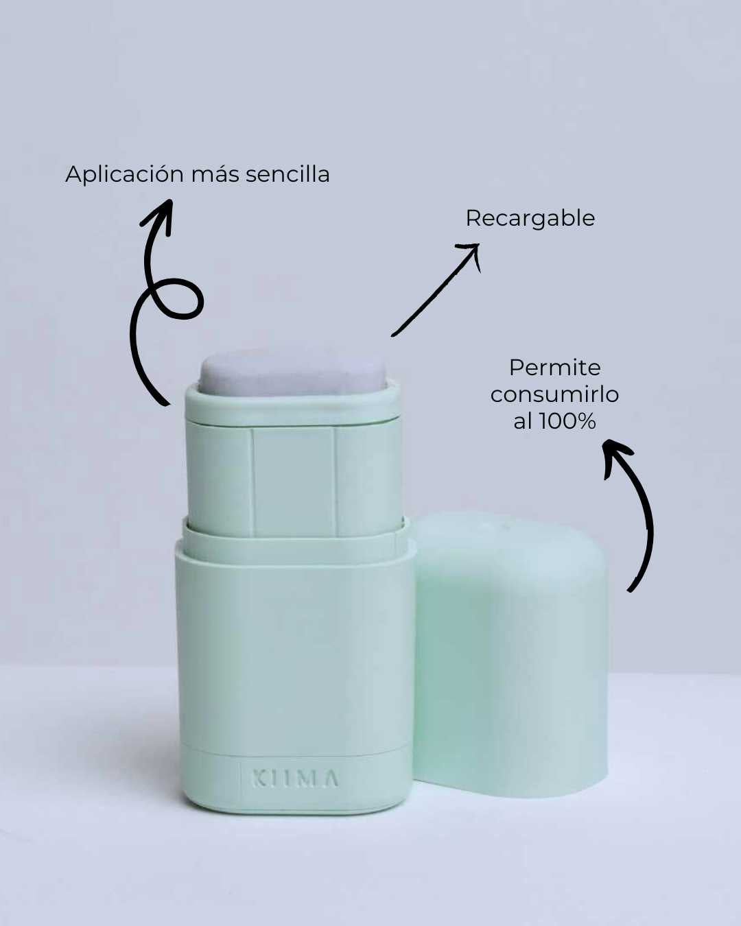 Marca: BANBU. Imagen: Aplicador_con_3_recambios_desodorante_solido_piel_normal.jpg. Aplicador + 3 Desodorantes Sólidos ECO