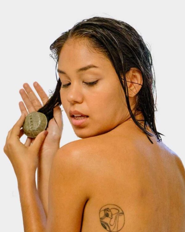 Marca: BANBU. Imagen: BLOOM_champu_solido_volumen.jpg. Champú Sólido ECO Volumen Cabello Fino BLOOM. 75gr.
