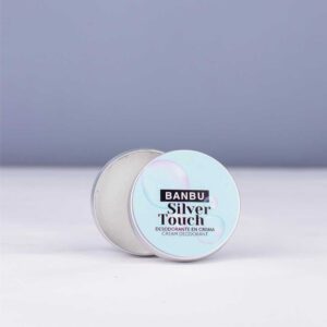 Marca: BANBU. Imagen: Desodorante_en_crema_silver_touch_packaging.jpg. Desodorante Crema ECO Piel Sensible SILVER TOUCH. 50ml.