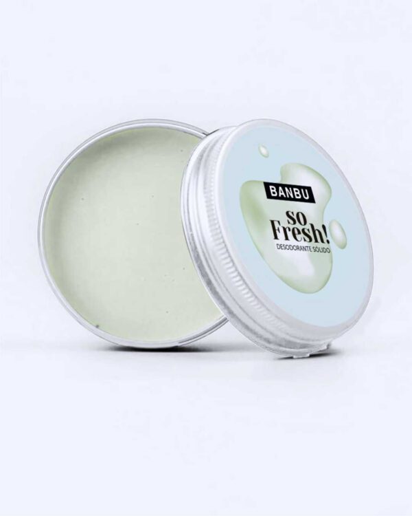 Marca: BANBU. Imagen: Desodorante_en_crema_so_fresh_packaging.jpg. Desodorante Crema ECO SO FRESH. 50ml.