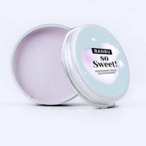 Marca: BANBU. Imagen: Desodorante_en_crema_so_sweet_packaging.jpg. Desodorante Crema ECO SO SWEET. 50ml.