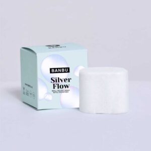 Marca: BANBU. Imagen: Desodorante_solido_silver_flow.jpg. Desodorante ECO sólido Piel Sensible SILVER FLOW. 42ml.