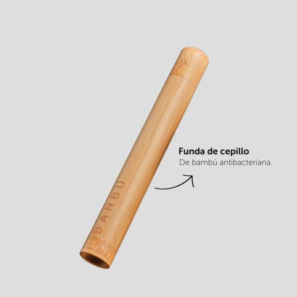 Marca: BANBU. Imagen: Funda_de_cepillo_de_dientes_antibacteriana.jpg. Funda de Madera para Cepillo de Dientes