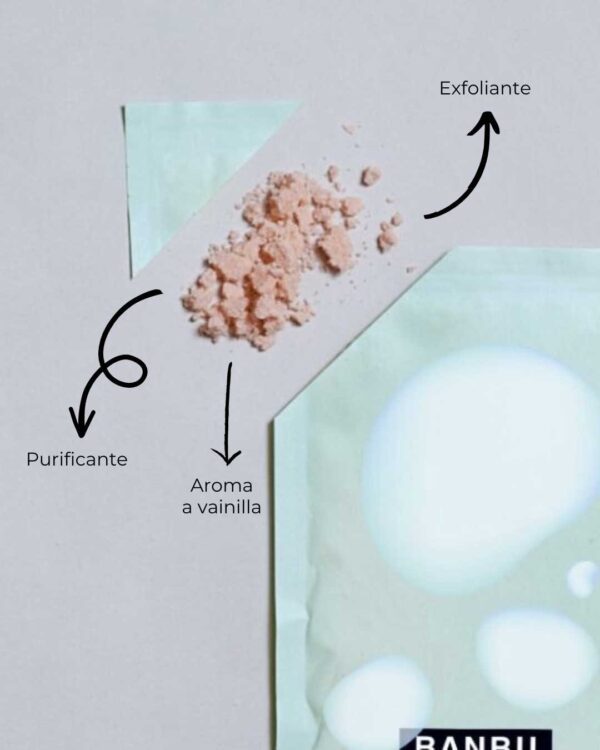 Marca: BANBU. Imagen: Gel_polvo_Release_beneficios.jpg. Gel de Ducha en Polvo ECO Exfoliante RELEASE. 30gr./250ml.