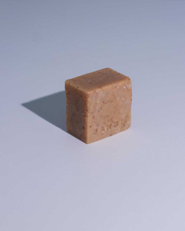Marca: BANBU. Imagen: Jabon_de_ducha_release_pastilla.jpg. Jabón de Ducha Sólido ECO Exfoliante RELEASE. 100gr.