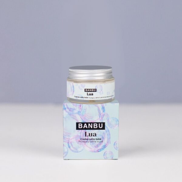 Marca: BANBU. Imagen: Lua.jpg. LUA Crema Protectora para el Culito del Bebé. 50gr.