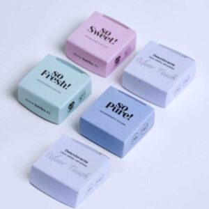 Marca: BANBU. Imagen: Minitallas_desodorantes_pack_completo.jpg. Pack Mini Tallas ECO - Basic Essential Desodorantes Sólidos. 60gr. en total.