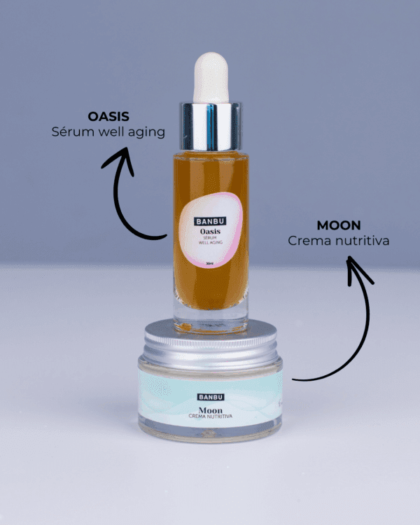 Marca: BANBU. Imagen: Pack_facial_basico_piel_madura_productos.png. Pack Rutina Facial BÁSICA ECO - Well Aging PIEL MADURA