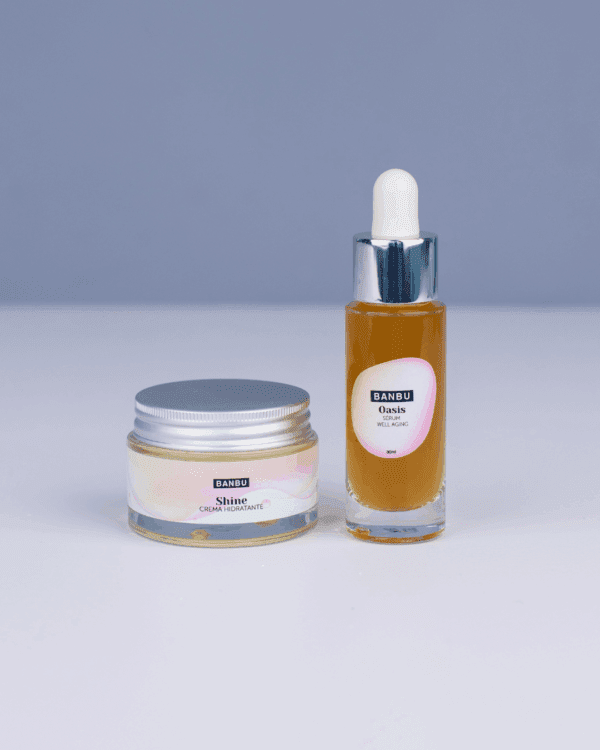 Marca: BANBU. Imagen: Pack_facial_basico_piel_seca.png. Pack Rutina Facial BÁSICA ECO - Well Aging PIEL SECA