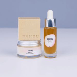 Marca: BANBU. Imagen: Pack_facial_medio_piel_seca.png. Pack Rutina Facial MEDIA ECO - Well Aging PIEL SECA