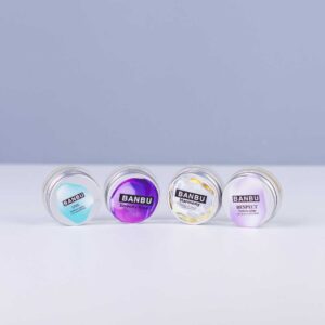 Marca: BANBU. Imagen: Pack_mini_tallas_glam_perfumes_naturales.jpg. Pack Mini Tallas ECO - Glam Essence Perfumes Sólidos