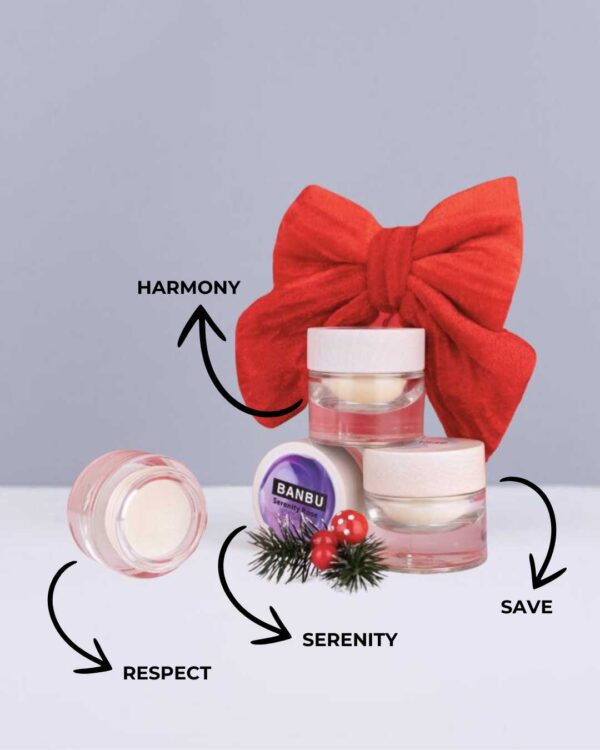 Marca: BANBU. Imagen: Pack_perfumes_solidos_naturales.jpg. Pack Perfumes