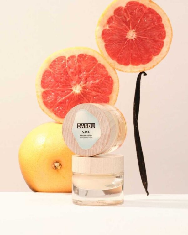 Marca: BANBU. Imagen: Perfume_solido_natural_save.jpg. Perfume Sólido ECO Floral SAVE. 15ml.