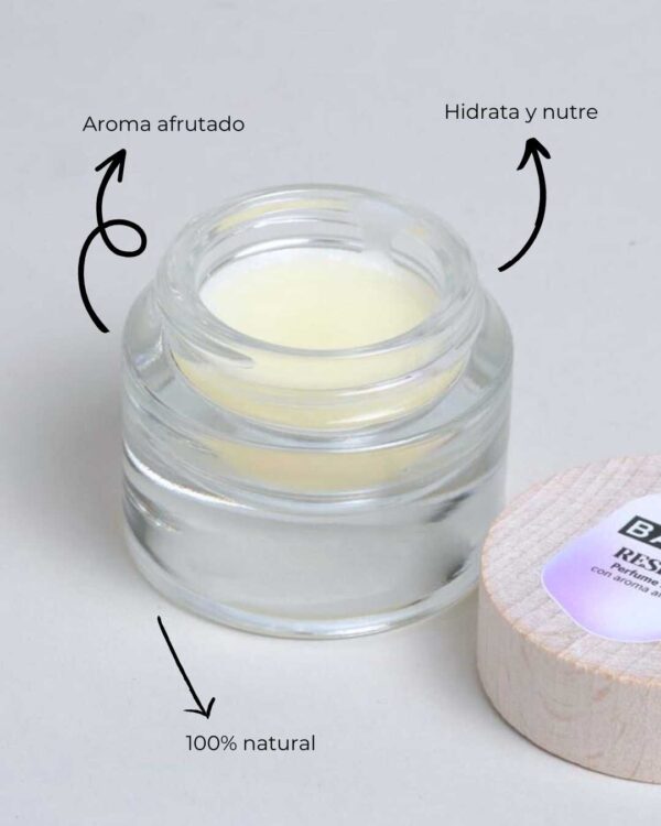Marca: BANBU. Imagen: Perfume_solido_save_beneficios.jpg. Perfume Sólido ECO Afrutado RESPECT. 15ml.
